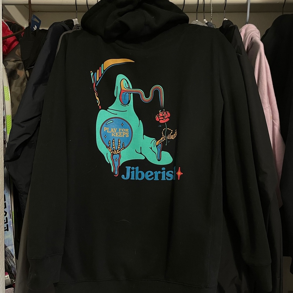 JIBERISH PLAY FOR KEEPS SKI HOODIE